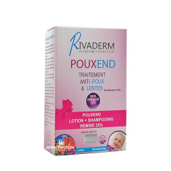 Pack Rivaderm Pouxend - Traitement anti-poux & lentes