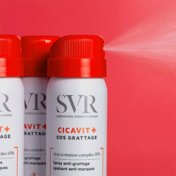 Spray anti-grattage apaisant anti-marques - SVR Cicavit+ SOS grattage - 40ml