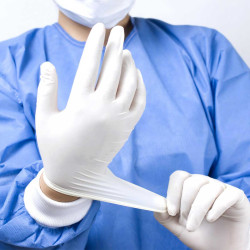 Gant stérile latex chirurgical poudrée - CNE Glove
