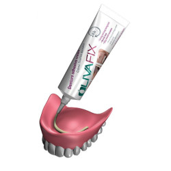 Crème adhésive pour Prothèses Dentaires - OlivaFix® - 40gr