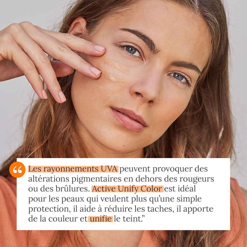 ecran isdin teinte