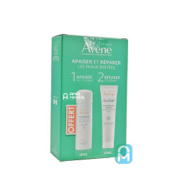 Pack SOS Avène Cicalfate+ - crème réparatrice + spray eau thermale 50ml (Offert)