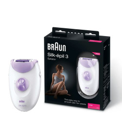Epilateur électrique pour femme - Bruan Silk-épil 3