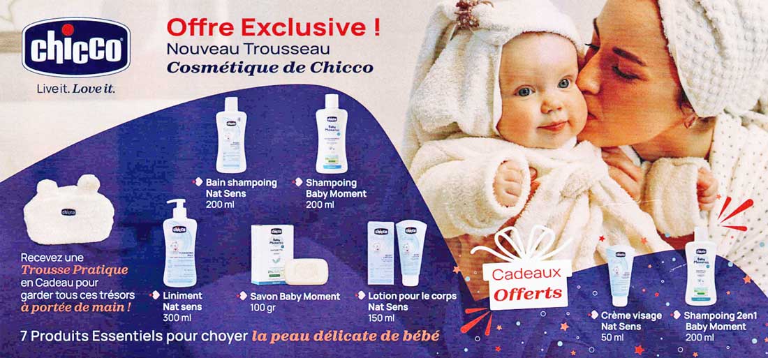 trousse chicco 7 produits