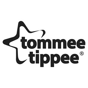 Tommee Tippee Sucette à la Forme du Sein, Tétine Souple et Flexible, 0-6  mois, Blanc